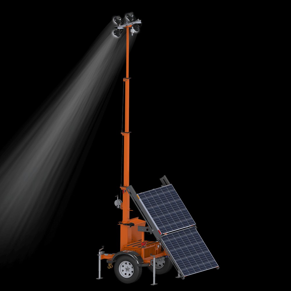 Portable Solar Light Tower