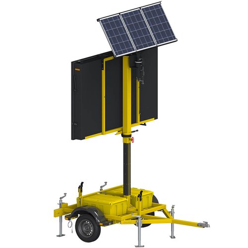 MidSize, FullMatrix Portable Changeable Message Sign VerMac