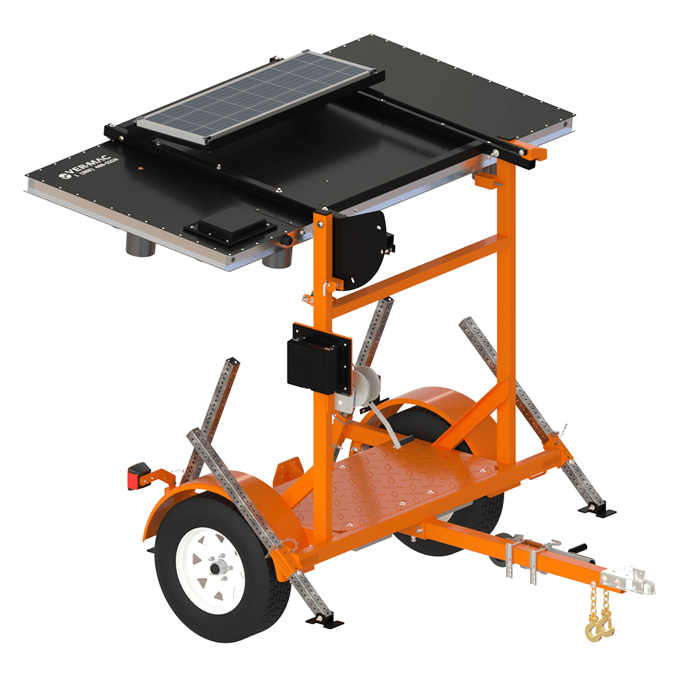 Connected Folding Arrow Board