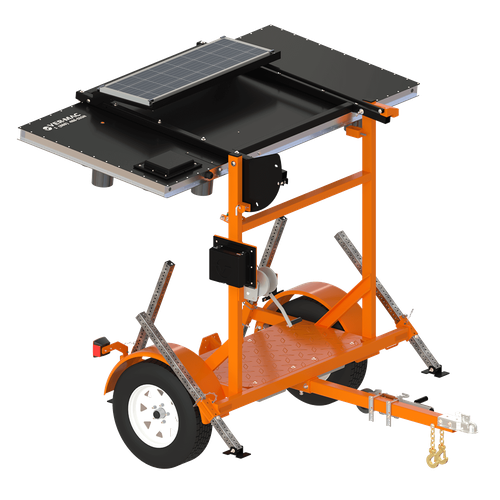 Connected Folding Arrow Board