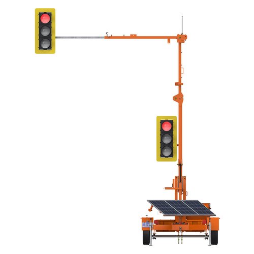 Trailer-Mounted Traffic Signals With Advanced Technology