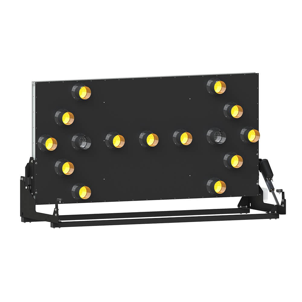 Flèche de signalisation sur véhicule – 15 lampes